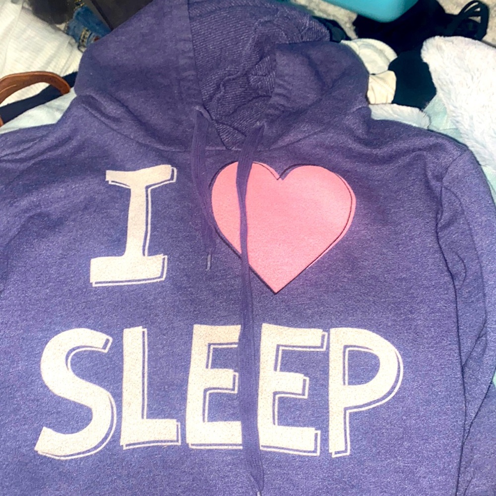 Cropped hoodie